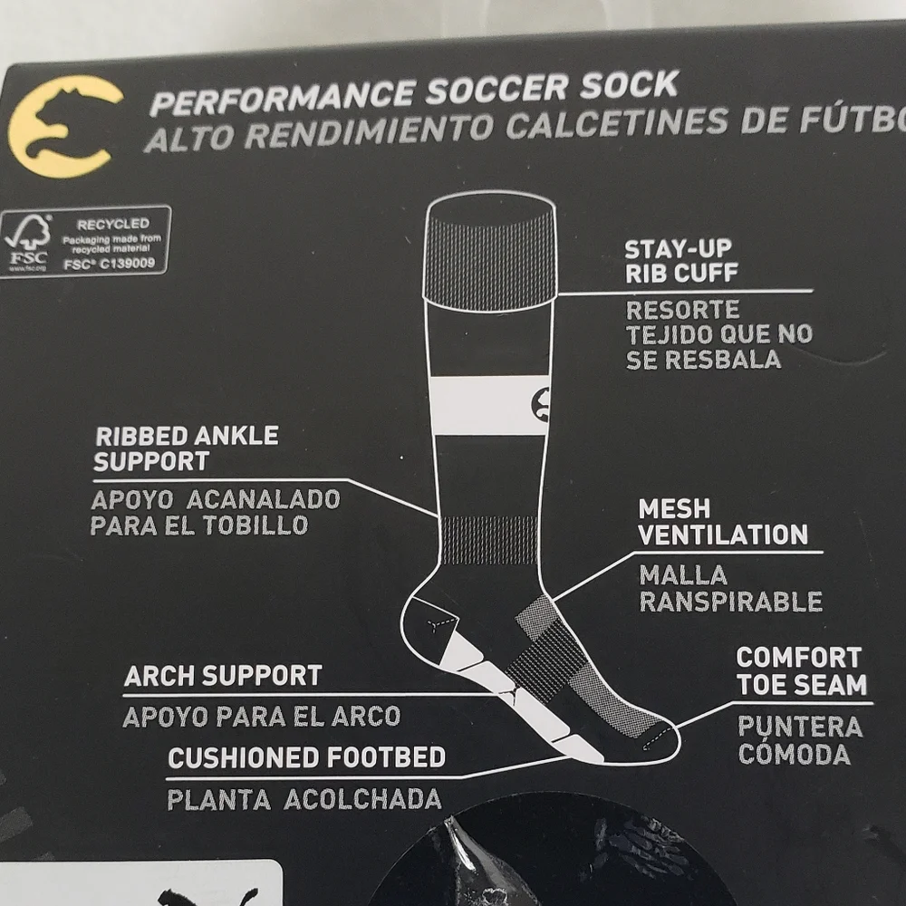 Puma Procat Performance Soccer Socks 2 Pairs!